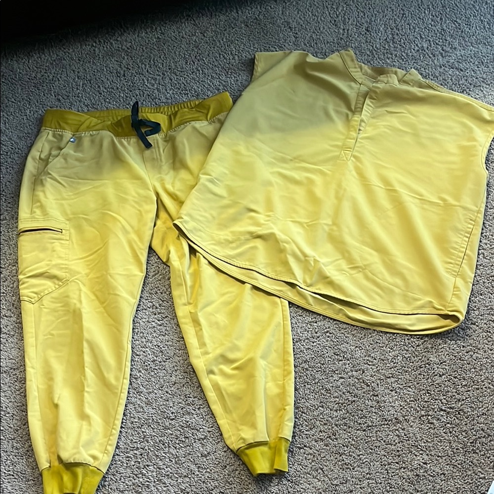 Figs Extra Large Petite/Extra Large Scrub Set